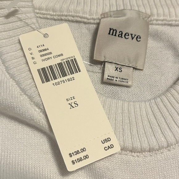 NWT Anthro Maeve Textured Squirrel Icon Sweater - Picture 5 of 16